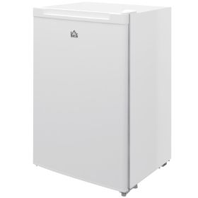 Upright Freezer, 3 Cu Ft Small Freezer with Reversible Single Door, Adjustable Thermostat for Home, Apartment, White (Option: White-580x590x910 mm)