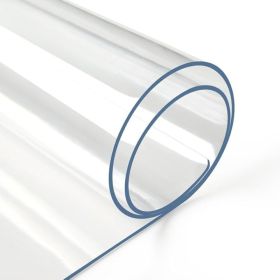 Clear Table Protector Mat -1.5mm Thickness Waterproof Heavy Duty PVC Table Cover For Dining Room Table (Option: 1.5mm-40x79inches)